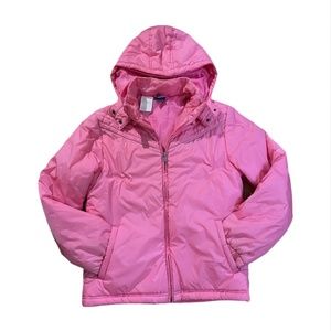 Reebok Pink Puffer Jacket